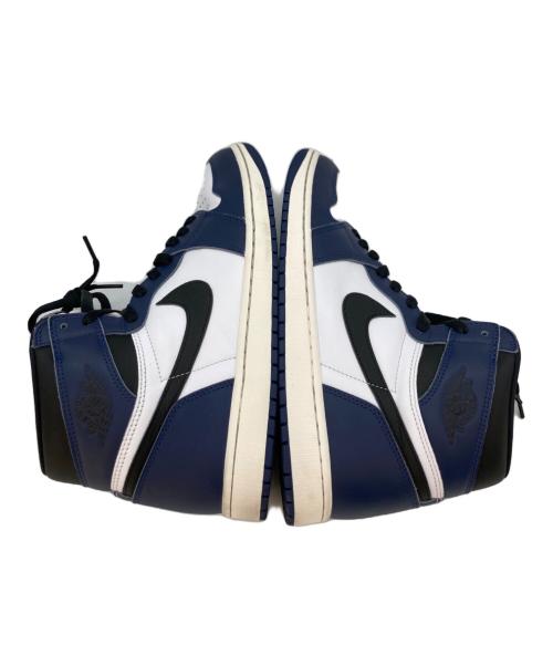 NIKE（ナイキ）NIKE (ナイキ) ハイカットスニーカー ネイビー×ホワイト サイズ:29.5の古着・服飾アイテム