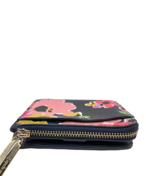 Kate Spade（ケイトスペード）Kate Spade (ケイトスペード) 2つ折り財布 ネイビーの古着・服飾アイテム