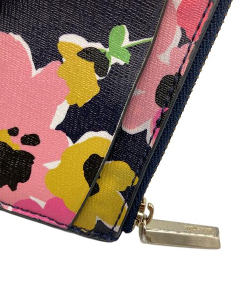 Kate Spade（ケイトスペード）Kate Spade (ケイトスペード) 2つ折り財布 ネイビーの古着・服飾アイテム