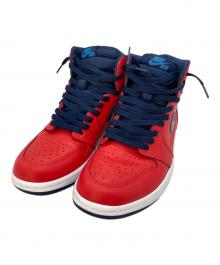 NIKE（ナイキ）の古着「ハイカットスニーカー」｜レッド×ネイビー