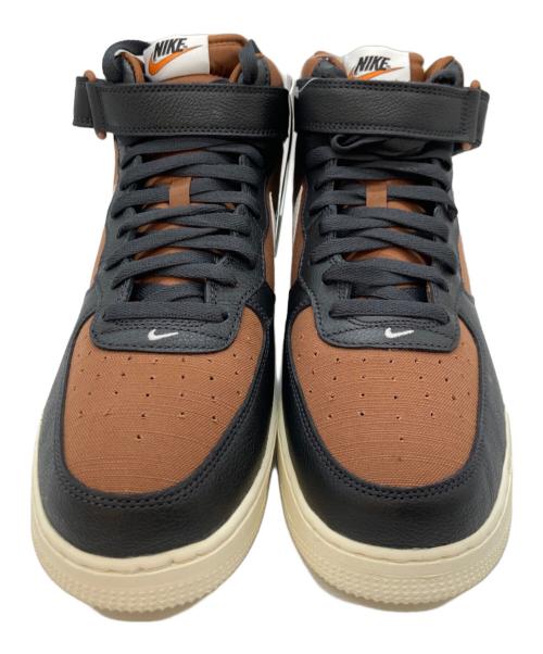 NIKE（ナイキ）NIKE (ナイキ) ハイカットスニーカー ブラウン×ブラック サイズ:29 未使用品の古着・服飾アイテム