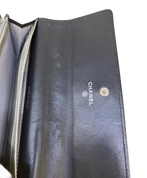 CHANEL（シャネル）CHANEL (シャネル) 長財布 ブラックの古着・服飾アイテム