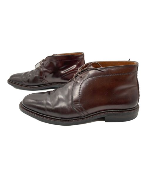 Alden（オールデン）Alden (オールデン) コードバンチャッカブーツ ブラウン サイズ:9 Ｂ/Ｄの古着・服飾アイテム