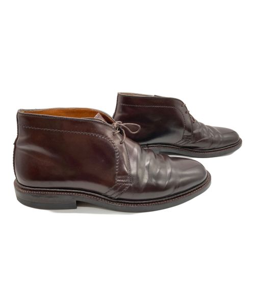 Alden（オールデン）Alden (オールデン) コードバンチャッカブーツ ブラウン サイズ:9 Ｂ/Ｄの古着・服飾アイテム