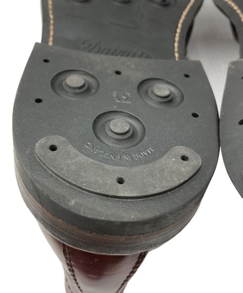 Alden（オールデン）Alden (オールデン) コードバンチャッカブーツ ブラウン サイズ:9 Ｂ/Ｄの古着・服飾アイテム