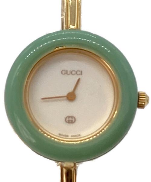 GUCCI（グッチ）GUCCI (グッチ) リストウォッチ ホワイトの古着・服飾アイテム