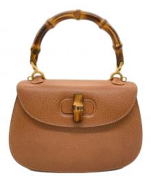 GUCCI（グッチ）の古着「ショルダーバッグ　バンブー」｜ブラウン