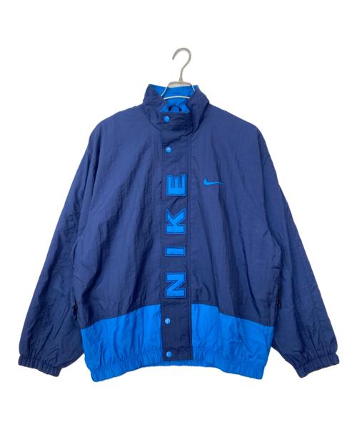 NIKE（ナイキ）NIKE (ナイキ) ナイロンジャケット ネイビー サイズ:XLの古着・服飾アイテム