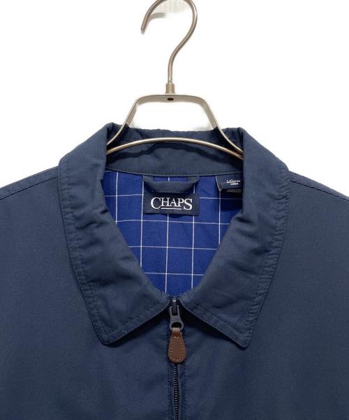 CHAPS（チャップス）CHAPS (チャップス) スイングトップ ネイビー サイズ:Lの古着・服飾アイテム