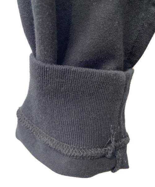 New Era（ニューエラ）New Era (ニューエラ) YOHJI YAMAMOTO (ヨウジヤマモト) 18AW シルバーロゴ刺繍 カットソー ブラック サイズ:Lの古着・服飾アイテム