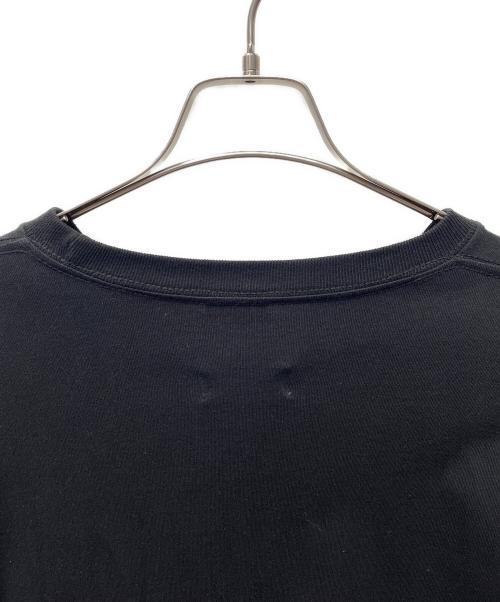 New Era（ニューエラ）New Era (ニューエラ) YOHJI YAMAMOTO (ヨウジヤマモト) 18AW シルバーロゴ刺繍 カットソー ブラック サイズ:Lの古着・服飾アイテム