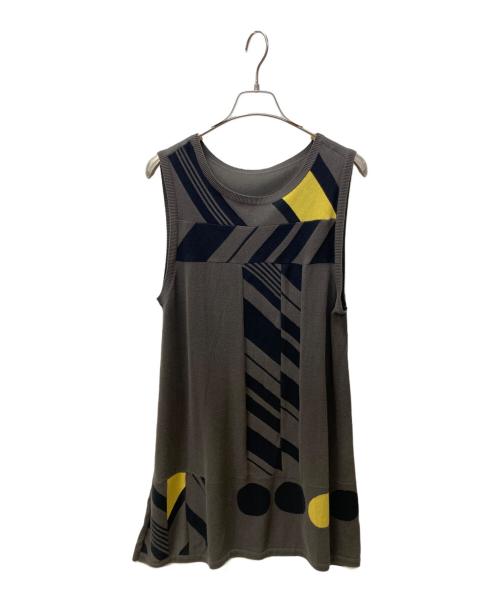 TOKUKO1erVOL（トクコプルミエヴォル）TOKUKO1erVOL (トクコプルミエヴォル) ワンピース グレー サイズ:Mの古着・服飾アイテム