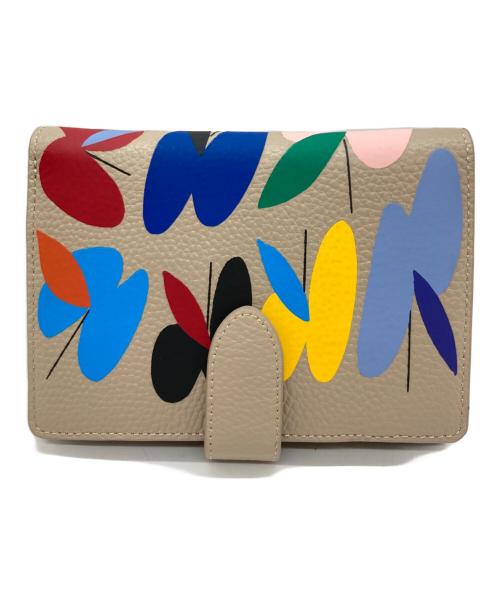 SAN HIDEAKI MIHARA（サンヒデアキミハラ）SAN HIDEAKI MIHARA (サンヒデアキミハラ) SHOGO SEKINE (ショウゴ セキネ) メール型2つ折り財布 マルチカラーの古着・服飾アイテム