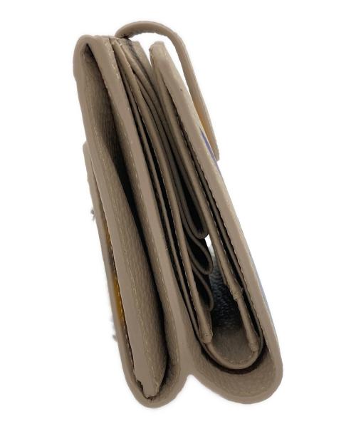 SAN HIDEAKI MIHARA（サンヒデアキミハラ）SAN HIDEAKI MIHARA (サンヒデアキミハラ) SHOGO SEKINE (ショウゴ セキネ) メール型2つ折り財布 マルチカラーの古着・服飾アイテム