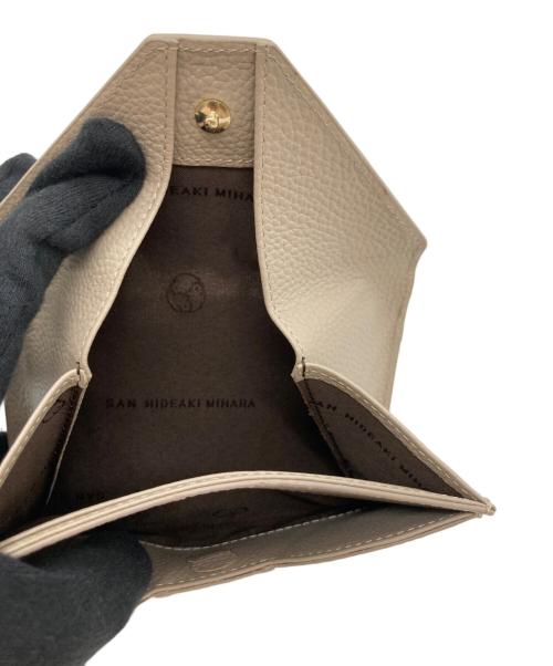 SAN HIDEAKI MIHARA（サンヒデアキミハラ）SAN HIDEAKI MIHARA (サンヒデアキミハラ) SHOGO SEKINE (ショウゴ セキネ) メール型2つ折り財布 マルチカラーの古着・服飾アイテム