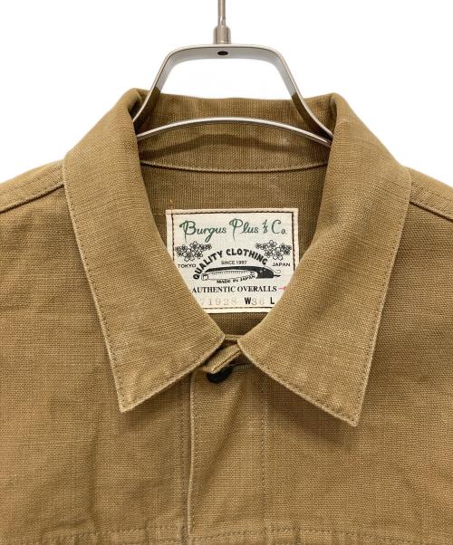 BURGUS PLUS（バーガスプラス）BURGUS PLUS (バーガスプラス) 1stタイプジャケット ブラウン サイズ:36の古着・服飾アイテム