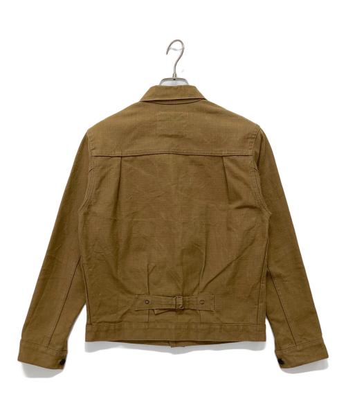 BURGUS PLUS（バーガスプラス）BURGUS PLUS (バーガスプラス) 1stタイプジャケット ブラウン サイズ:36の古着・服飾アイテム