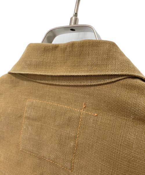 BURGUS PLUS（バーガスプラス）BURGUS PLUS (バーガスプラス) 1stタイプジャケット ブラウン サイズ:36の古着・服飾アイテム