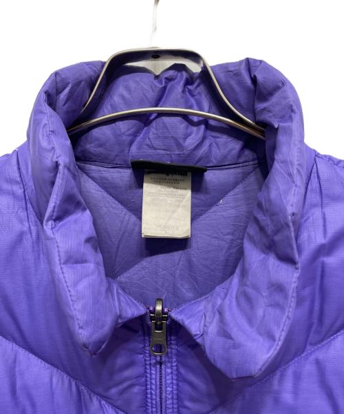 Patagonia（パタゴニア）Patagonia (パタゴニア) ダウンコート パープル サイズ:Lの古着・服飾アイテム