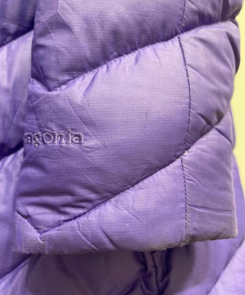 Patagonia（パタゴニア）Patagonia (パタゴニア) ダウンコート パープル サイズ:Lの古着・服飾アイテム