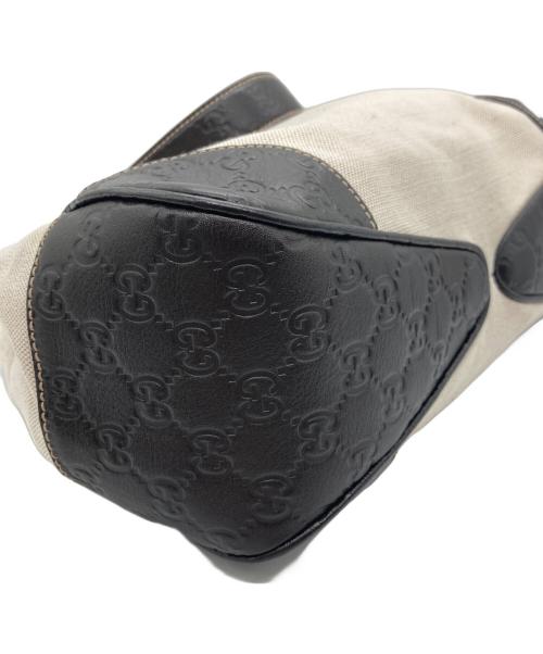 GUCCI（グッチ）GUCCI (グッチ) ワンショルダーバッグ ベージュ×ブラウンの古着・服飾アイテム