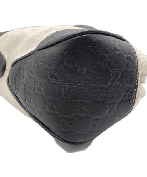 GUCCI（グッチ）GUCCI (グッチ) ワンショルダーバッグ ベージュ×ブラウンの古着・服飾アイテム