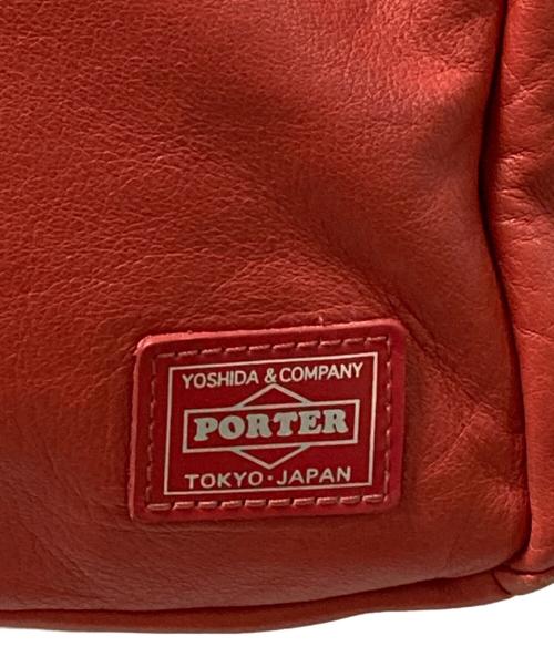 PORTER（ポーター）PORTER (ポーター) ボストンバッグ レッドの古着・服飾アイテム