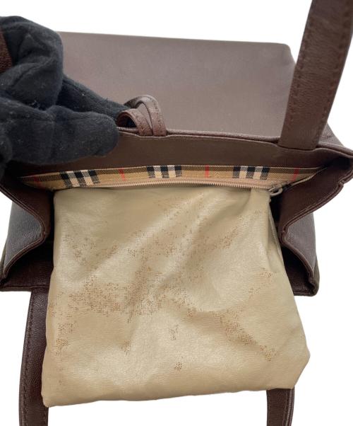 BURBERRY（バーバリー）BURBERRY (バーバリー) トートバッグ ブラウンの古着・服飾アイテム