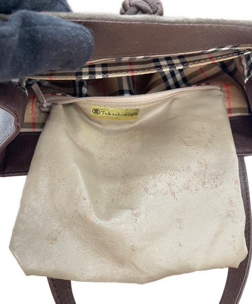 BURBERRY（バーバリー）BURBERRY (バーバリー) トートバッグ ブラウンの古着・服飾アイテム