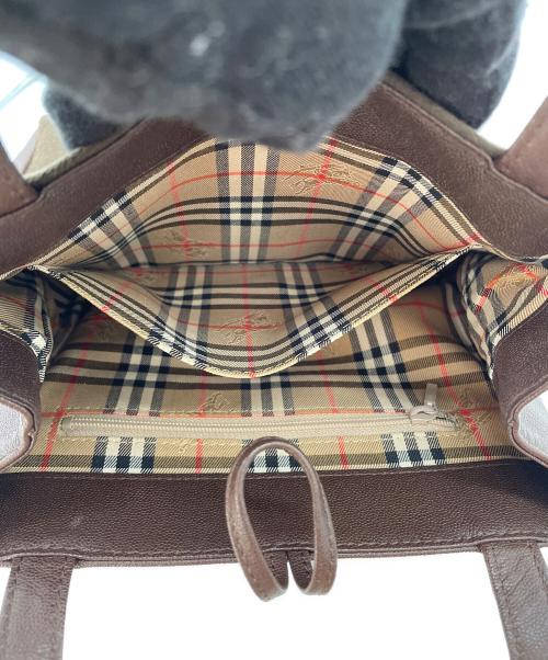 BURBERRY（バーバリー）BURBERRY (バーバリー) トートバッグ ブラウンの古着・服飾アイテム