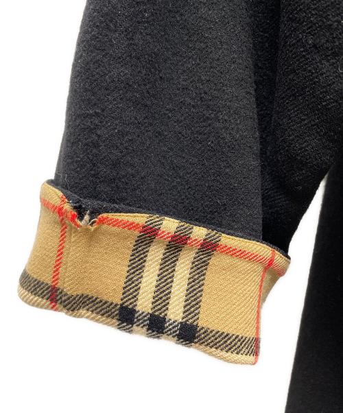 Burberry's（バーバリー）Burberry's (バーバリーズ) カシミヤ混コート ネイビー サイズ:38の古着・服飾アイテム