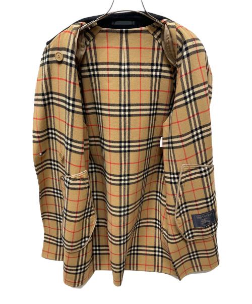 Burberry's（バーバリー）Burberry's (バーバリーズ) カシミヤ混コート ネイビー サイズ:38の古着・服飾アイテム