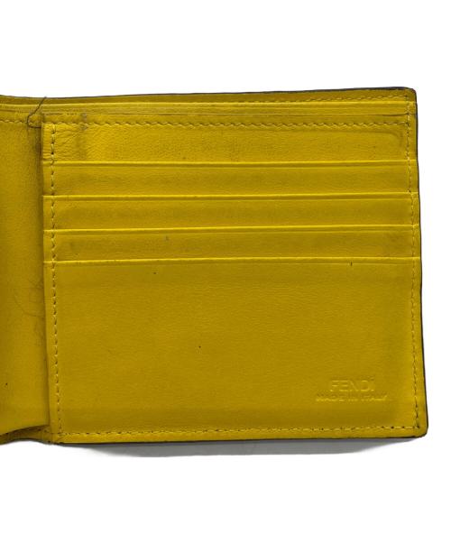 FENDI（フェンディ）FENDI (フェンディ) 2つ折り財布 ブラウンの古着・服飾アイテム