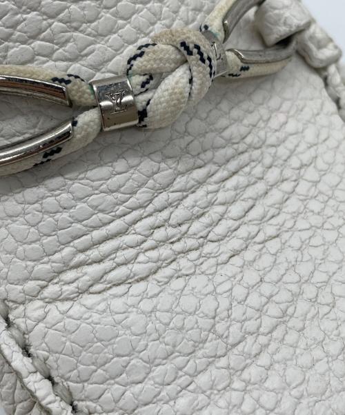 LOUIS VUITTON（ルイ ヴィトン）LOUIS VUITTON (ルイ ヴィトン) ドライビングシューズ ホワイト サイズ:6 1/2の古着・服飾アイテム