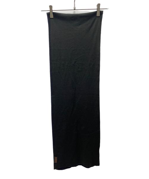 HERMES（エルメス）HERMES (エルメス) マフラー ネイビーの古着・服飾アイテム