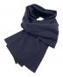 HERMES (エルメス) マフラー ネイビー：20000円