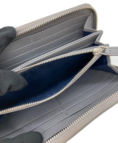 BVLGARI（ブルガリ）BVLGARI (ブルガリ) 長財布 グレーの古着・服飾アイテム