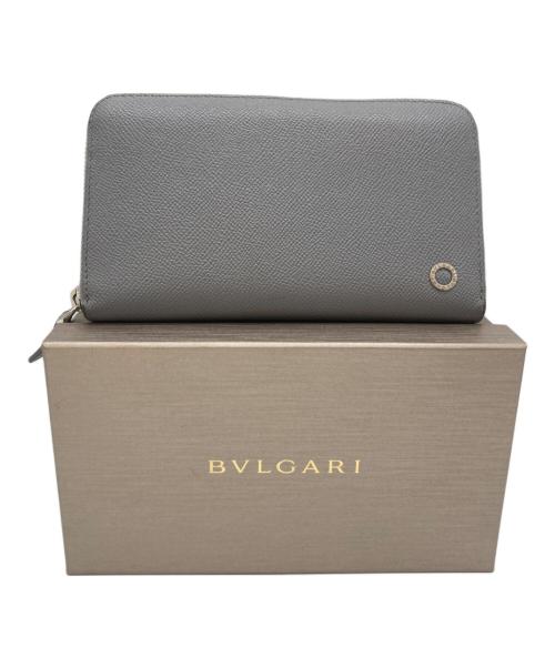 BVLGARI（ブルガリ）BVLGARI (ブルガリ) 長財布 グレーの古着・服飾アイテム