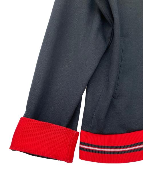 adidas（アディダス）adidas (アディダス) 70-80sトラックジャケット ブラック×レッド サイズ:98-6の古着・服飾アイテム