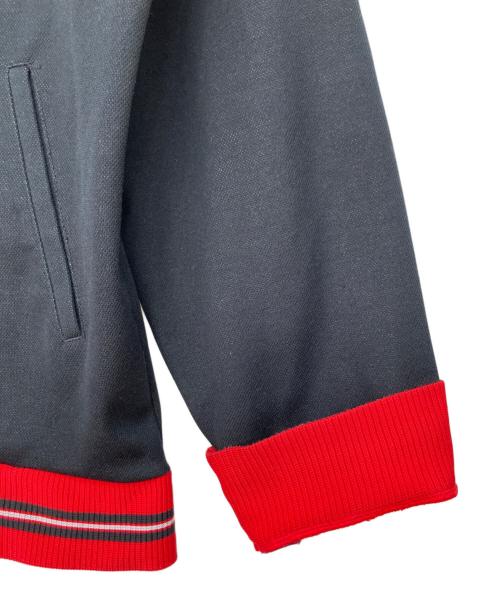 adidas（アディダス）adidas (アディダス) 70-80sトラックジャケット ブラック×レッド サイズ:98-6の古着・服飾アイテム