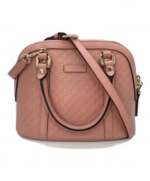 GUCCI（グッチ）の古着「ショルダートートバッグ」｜ピンク