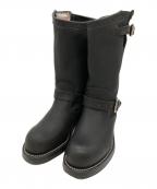 CHIPPEWAチペワ）の古着「エンジニアブーツ」｜ブラック