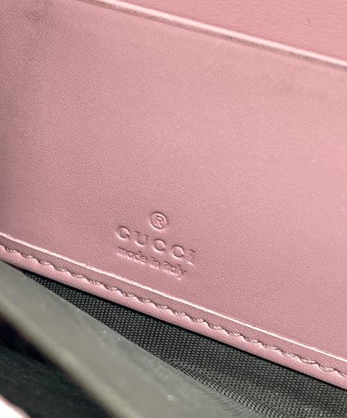 GUCCI（グッチ）GUCCI (グッチ) ラウンドファスナー財布 ベージュの古着・服飾アイテム