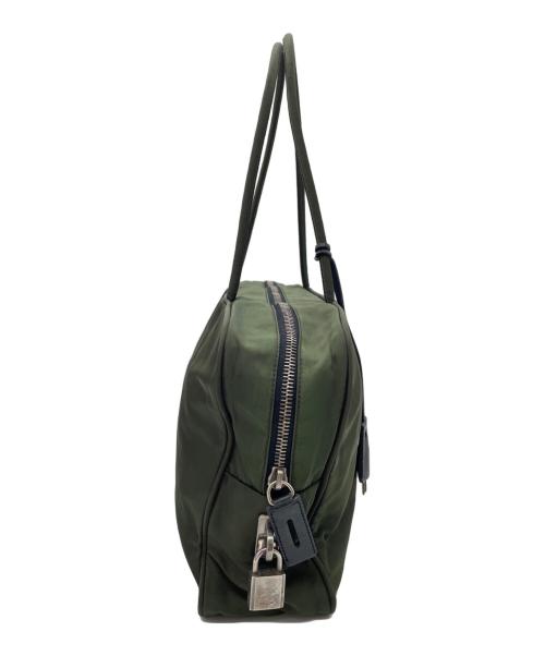 PRADA（プラダ）PRADA (プラダ) ハンドバッグ オリーブの古着・服飾アイテム