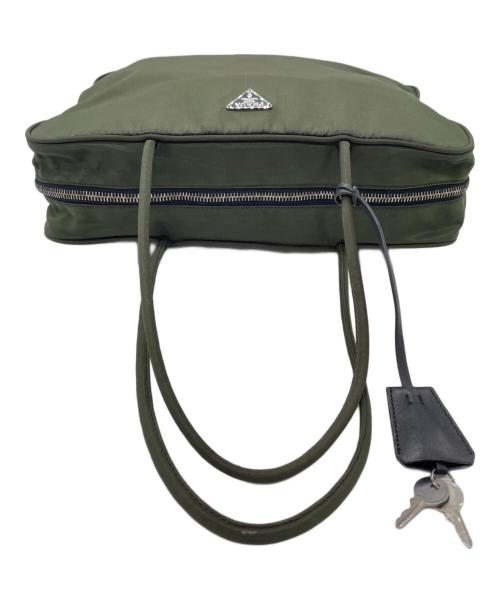 PRADA（プラダ）PRADA (プラダ) ハンドバッグ オリーブの古着・服飾アイテム