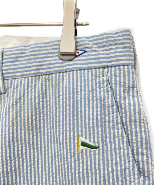 POLO RALPH LAUREN（ポロ・ラルフローレン）POLO RALPH LAUREN (ポロ・ラルフローレン) ストライプパンツ ブルー サイズ:Mの古着・服飾アイテム