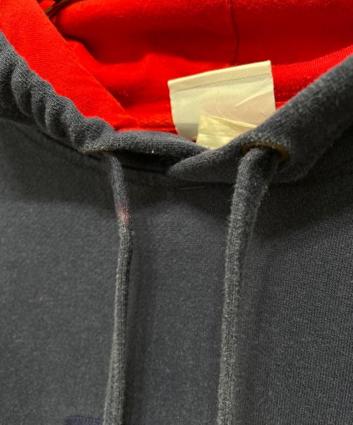 Majestic（マジェスティック）Majestic (マジェスティック) プルオーバーパーカー ネイビー×レッド サイズ:XLの古着・服飾アイテム