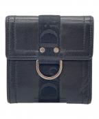 Christian Diorクリスチャン ディオール）の古着「3つ折り財布」｜ブラック