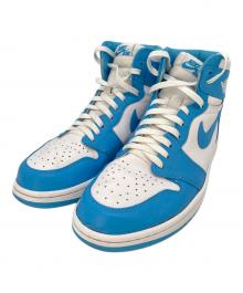 NIKE（ナイキ）の古着「ハイカットスニーカー」｜ブルー×ホワイト