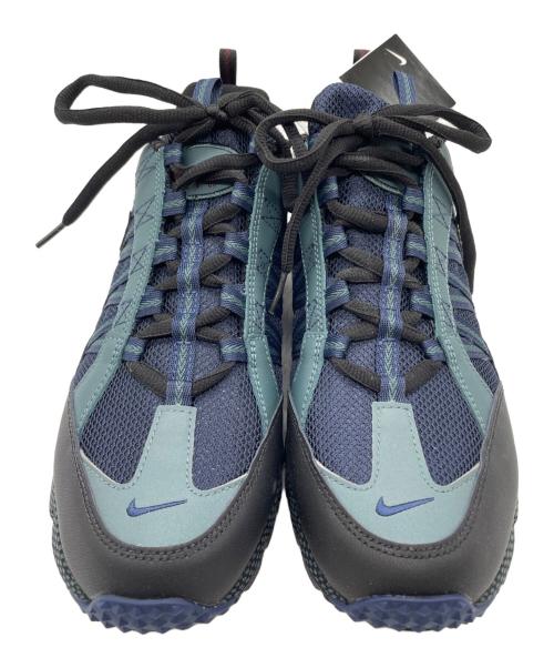 NIKE（ナイキ）NIKE (ナイキ) スニーカー グリーン×ネイビー サイズ:28 未使用品の古着・服飾アイテム